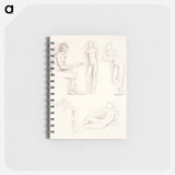 アートメモ帳-Female Nude: Five Studies - エドワード バーン ジョーンズ Memo.