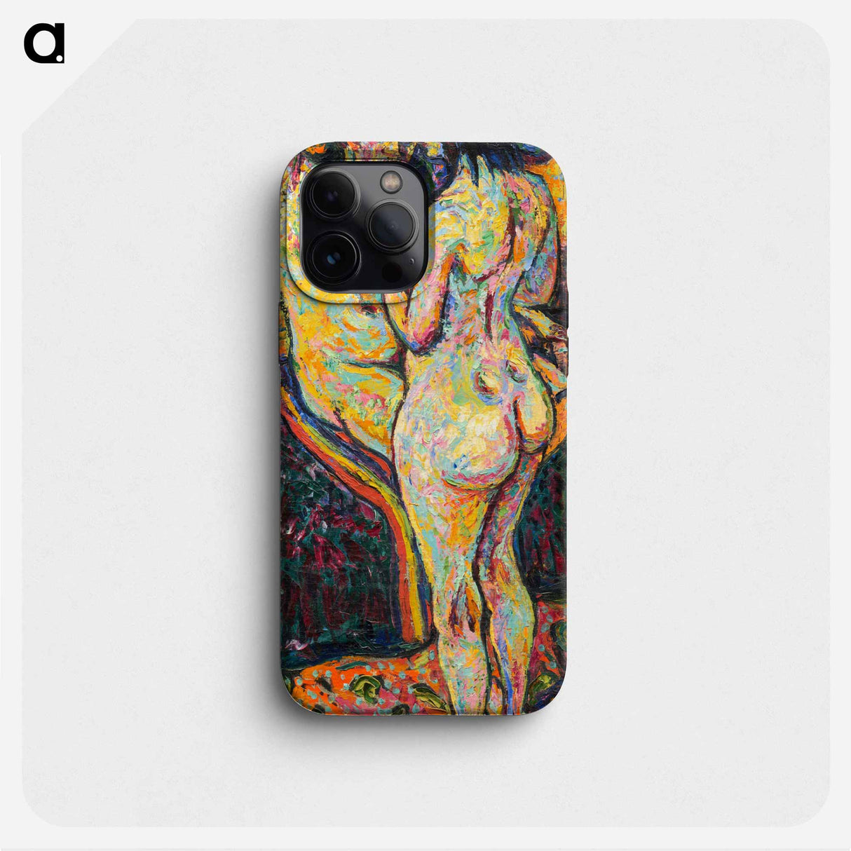 Two Nudes, obverse - Ernst Ludwig Kirchner Phone Case.