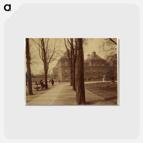 アートポストカード-Jardin du Luxembourg
 - ウジェーヌ アジェ Postcard.