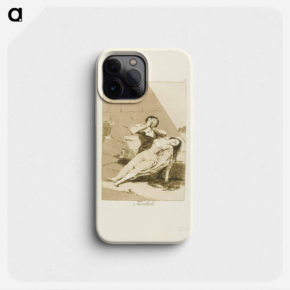 Tantalus - Francisco de Goya Phone Case.