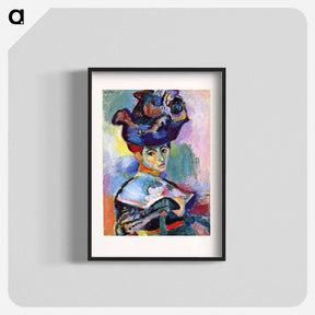 アートポスター-Woman with a Hat - アンリ マティス Poster.