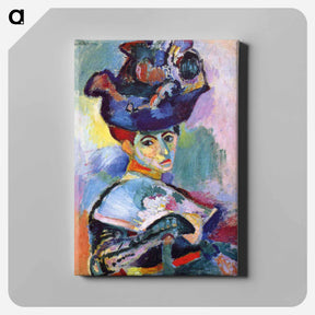 アートパネル-Woman with a Hat - アンリ マティス Canvas.