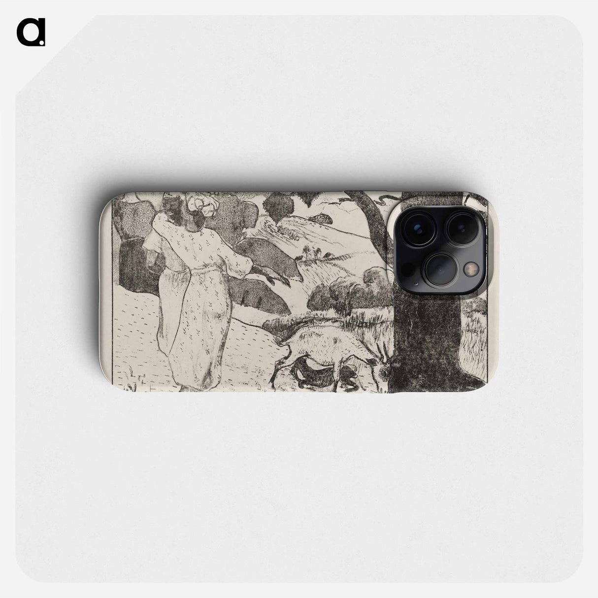 Martiniques Pastorales - Paul Gauguin Phone Case.