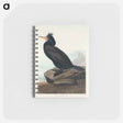 アートメモ帳-Double-crested Cormorant from Birds of America
 - アメリカの鳥たち Memo.