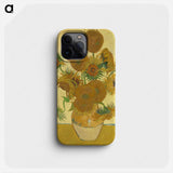 Sunflowers - フィンセント ファン ゴッホ Phone Case.