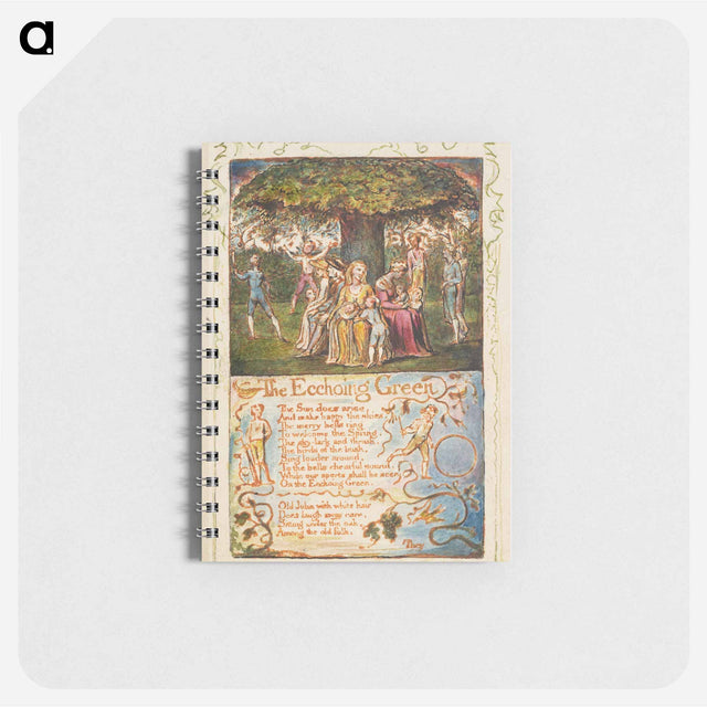 アートメモ帳-Songs of Innocence and of Experience: The Ecchoing Green - ウィリアム ブレイク Memo.
