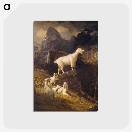 2-87_Albert-Bierstadt_postcard