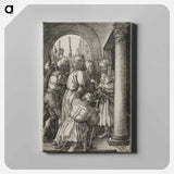 Christ Before Pilate - アルブレヒト デューラー Canvas.