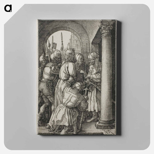 Christ Before Pilate - アルブレヒト デューラー Canvas.