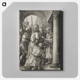 Christ Before Pilate - アルブレヒト デューラー Canvas.