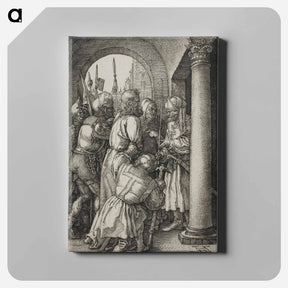 アートパネル-Christ Before Pilate - アルブレヒト デューラー Canvas.