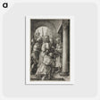 アートポストカード-Christ Before Pilate - アルブレヒト デューラー Postcard.