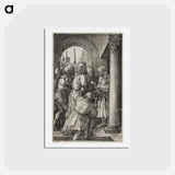 アートポストカード-Christ Before Pilate - アルブレヒト デューラー Postcard.