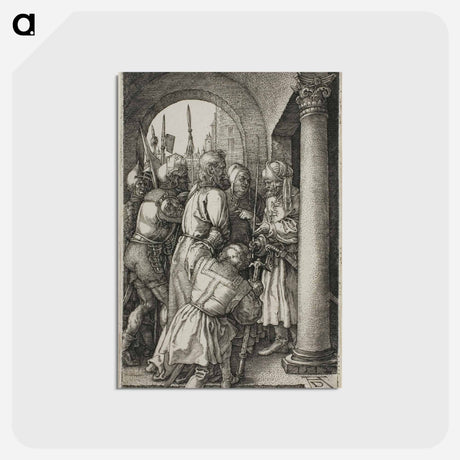 アートポストカード-Christ Before Pilate - アルブレヒト デューラー Postcard.