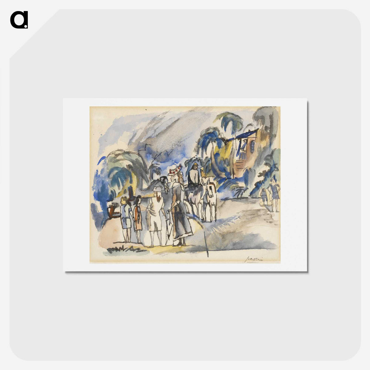 2-87_Barnes-Foundation_hagaki