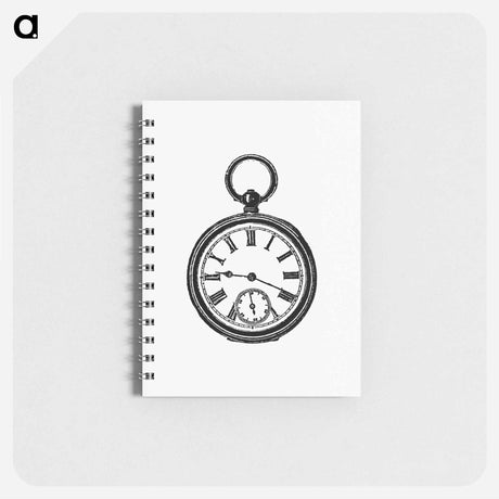 アートメモ帳-Antique Watch from The Aldine O'er Land and Sea Library
 - 大英図書館 Memo.