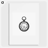 アートポスター-Antique Watch from The Aldine O'er Land and Sea Library
 - 大英図書館 Poster.