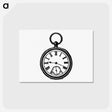 アートポストカード-Antique Watch from The Aldine O'er Land and Sea Library
 - 大英図書館 Postcard.
