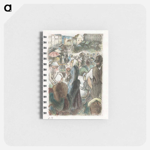 Market in Gisors - Camille Pissarro Memo.