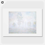 Morning Haze - Claude Monet Poster.