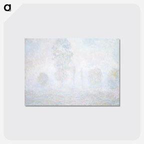 アートポストカード-Morning Haze - クロード モネ Postcard.