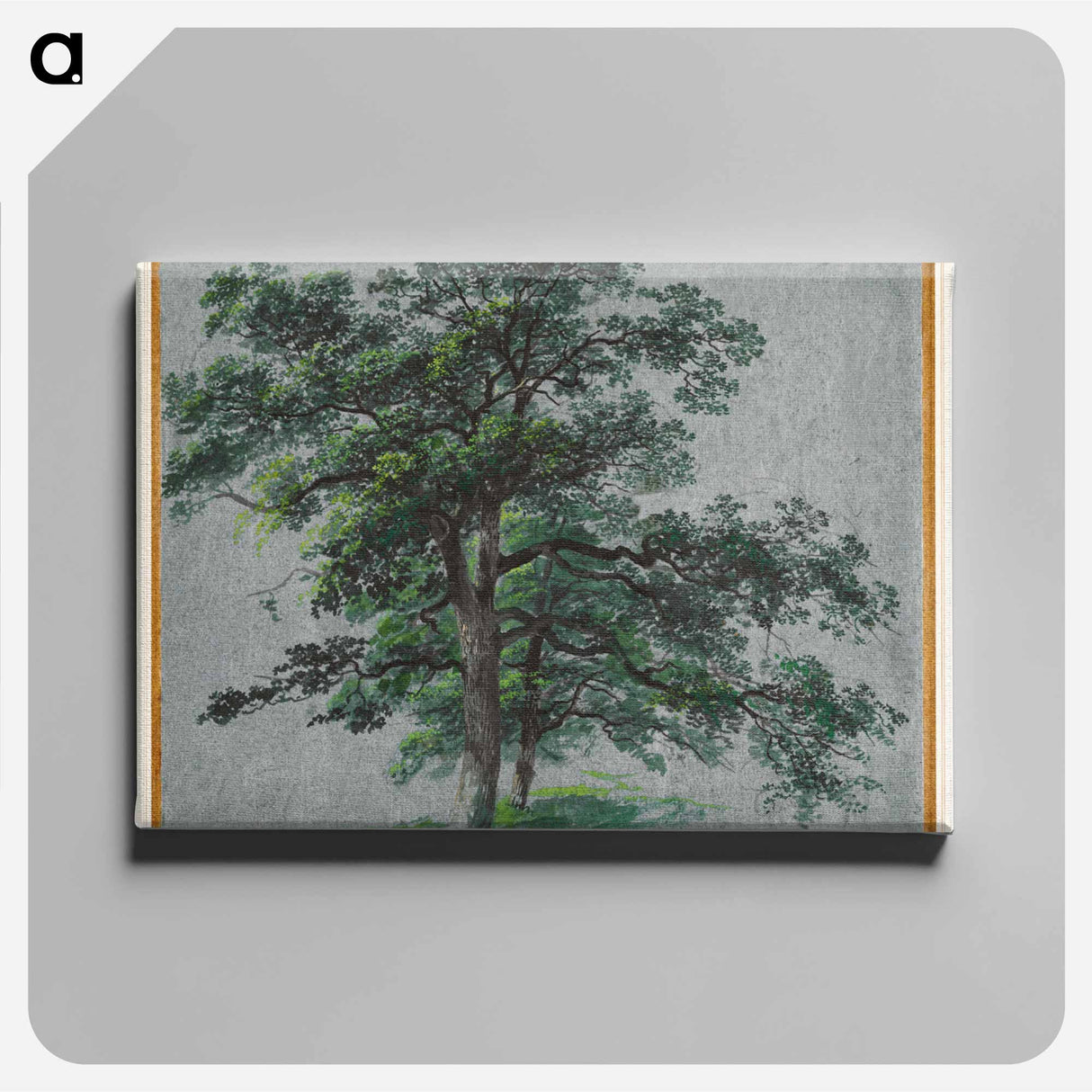 アートパネル-Two Trees and Tree Studies
 - クリーブランド美術館 Canvas.