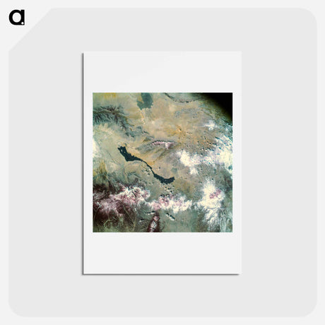 アートポストカード-Multispectral Photography of New Mexico
 - 上空からの地球 Postcard.