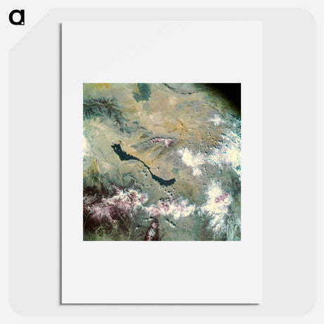 アートポスター-Multispectral Photography of New Mexico
 - 上空からの地球 Poster.