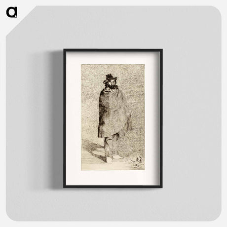 アートポスター-The Philosopher - エドゥアール マネ Poster.