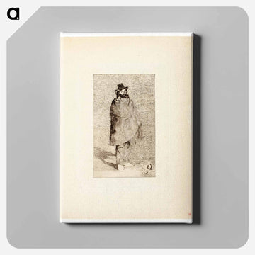 The Philosopher - エドゥアール マネ Canvas.