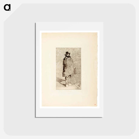 アートポストカード-The Philosopher - エドゥアール マネ Postcard.