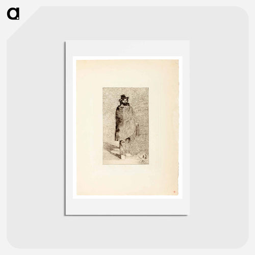 The Philosopher - エドゥアール マネ Postcard.