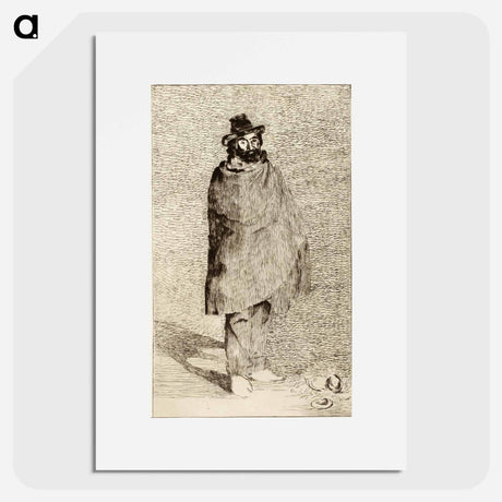 アートポスター-The Philosopher - エドゥアール マネ Poster.