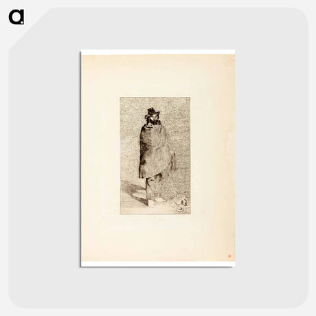 アートポストカード-The Philosopher - エドゥアール マネ Postcard.