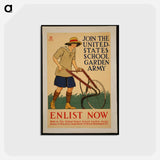 アートポストカード-Join the United States school garden army–Enlist now - エドワード ペンフィールド Postcard.
