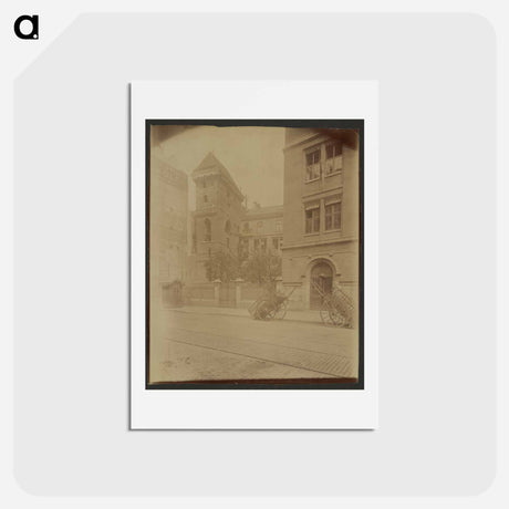 アートポストカード-Tour de Jean-Sans-Peur
 - ウジェーヌ アジェ Postcard.