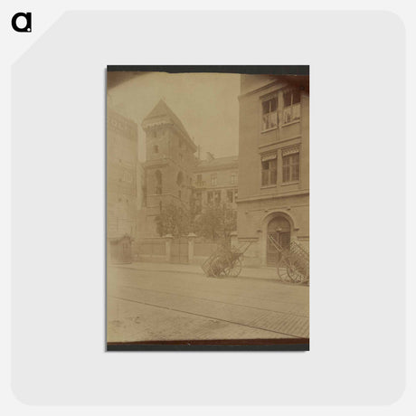 アートポストカード-Tour de Jean-Sans-Peur
 - ウジェーヌ アジェ Postcard.