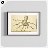 アートポスター-Octopus Illustration
 - 国立医学図書館 Poster.