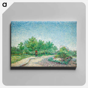 アートパネル-Square Saint-Pierre, Paris - フィンセント ファン ゴッホ Canvas.