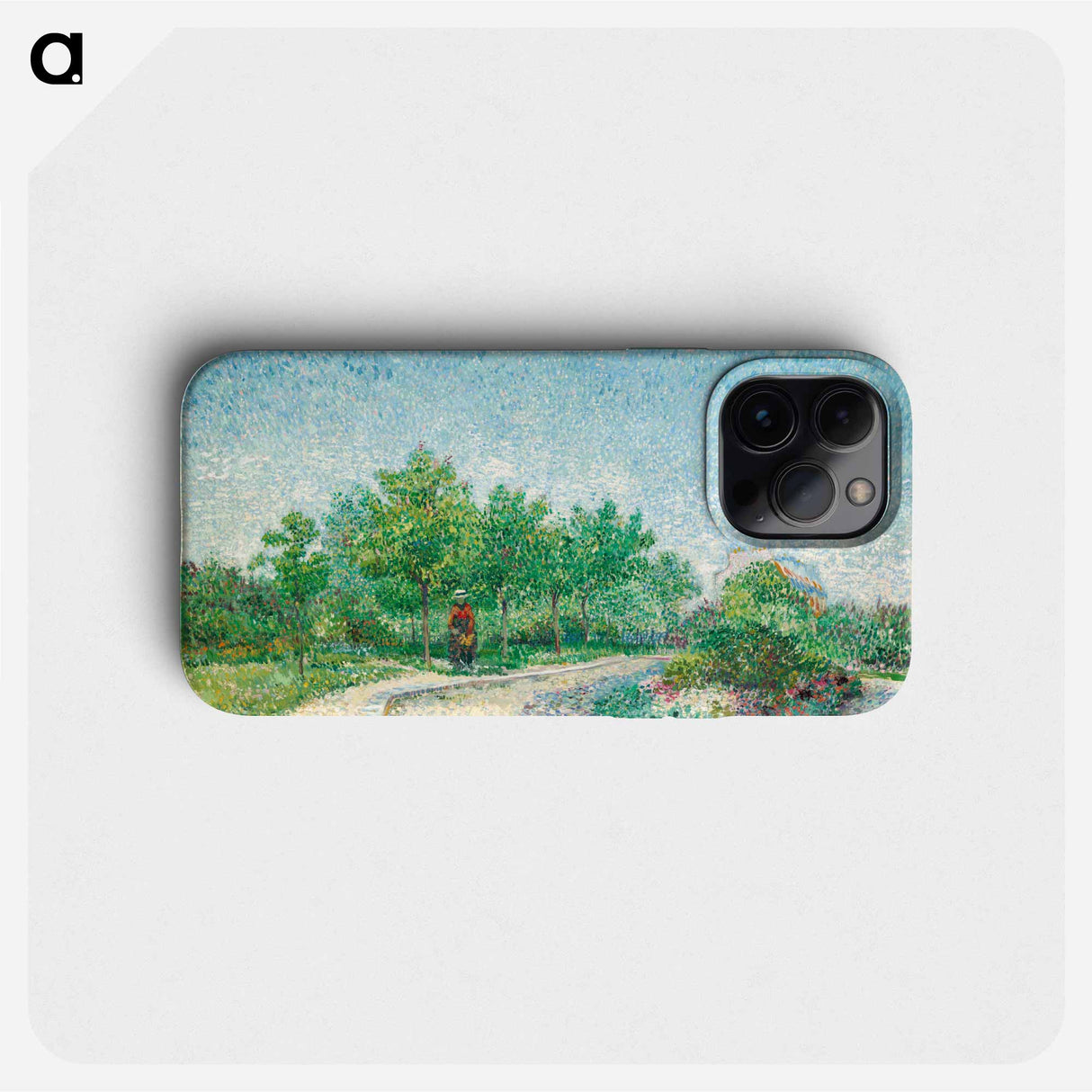 Square Saint-Pierre, Paris - Vincent van Gogh Phone Case.