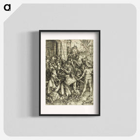 アートポスター-The Bearing of the Cross - アルブレヒト デューラー Poster.