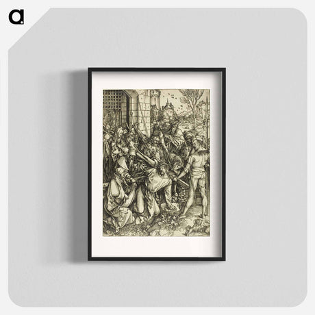 アートポスター-The Bearing of the Cross - アルブレヒト デューラー Poster.