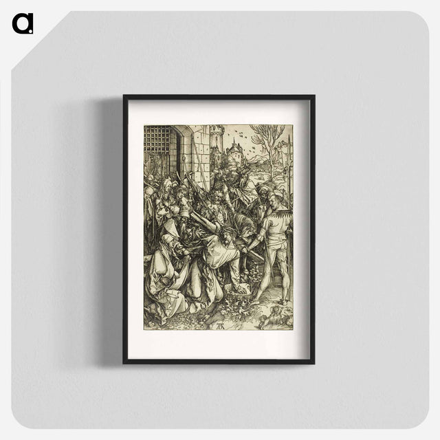 アートポスター-The Bearing of the Cross - アルブレヒト デューラー Poster.