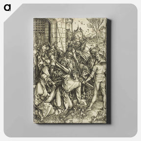 アートパネル-The Bearing of the Cross - アルブレヒト デューラー Canvas.