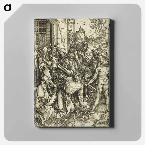 The Bearing of the Cross - アルブレヒト デューラー Canvas.