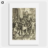 アートポスター-The Bearing of the Cross - アルブレヒト デューラー Poster.