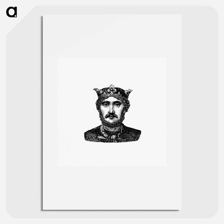 アートポスター-Richard Heart of Leon
 - 大英図書館 Poster.