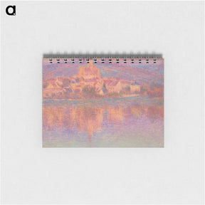 アートメモ帳-Vétheuil - クロード モネ Memo.