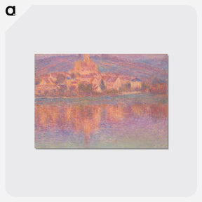 アートポストカード-Vétheuil - クロード モネ Postcard.