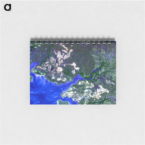 アートメモ帳-Weipa Bauxite Mine
 - 上空からの地球 Memo.
